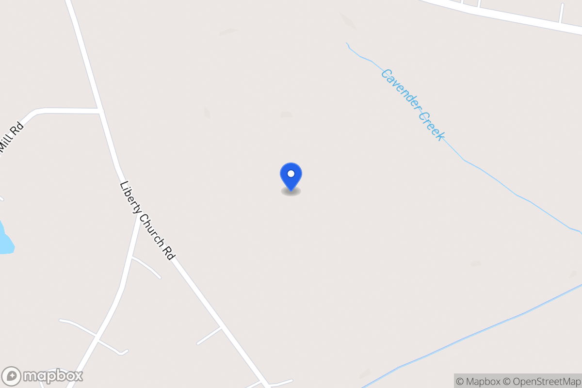 Map of Liberty Church Rd