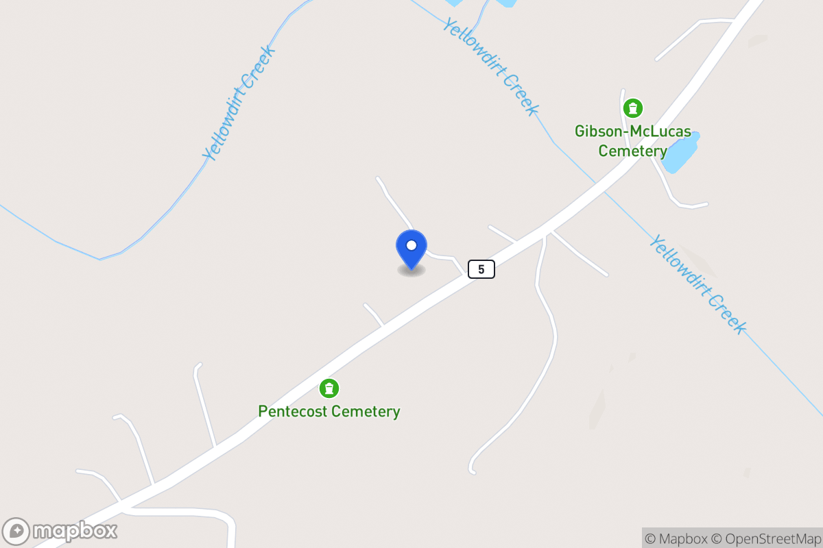 Map of 1764 E 5 Hwy