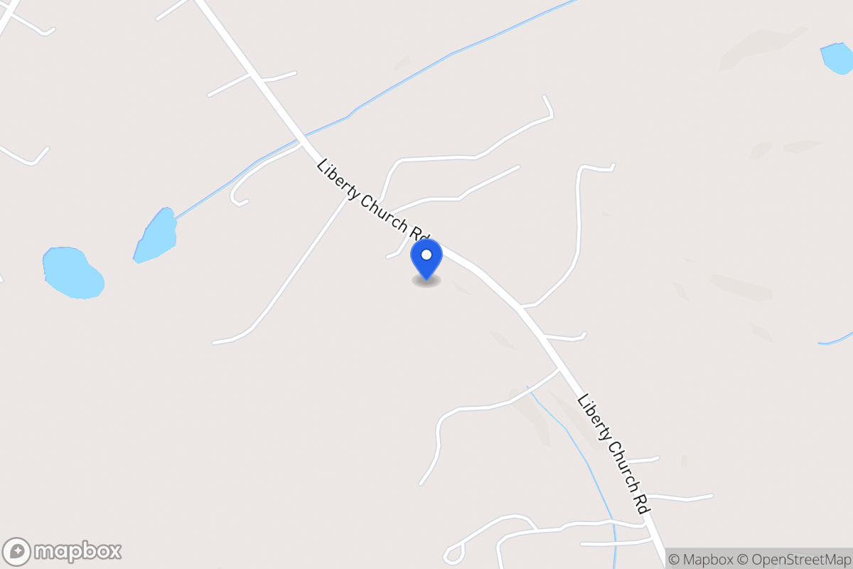 Map of 509 Liberty Church Rd