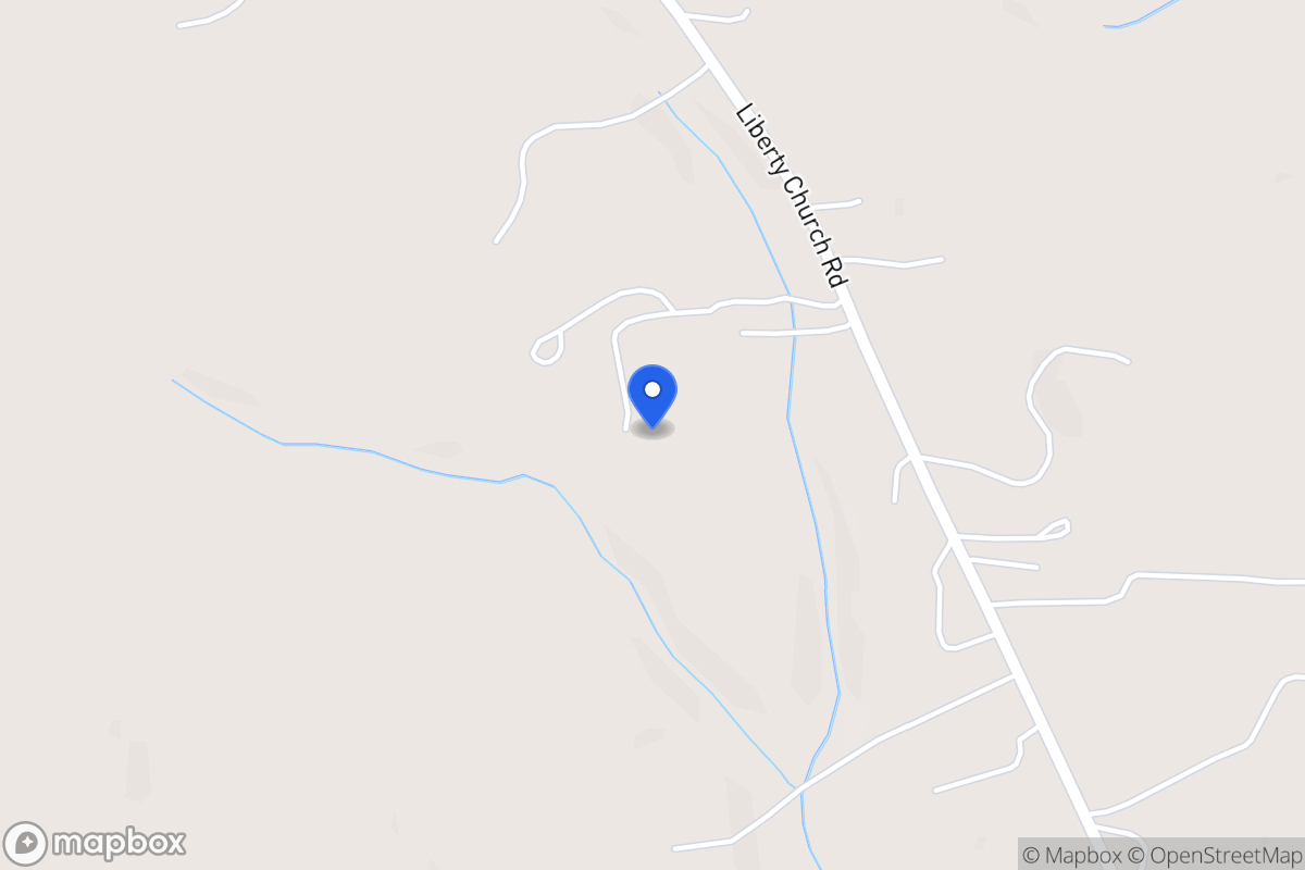 Map of 695 Liberty Church Rd