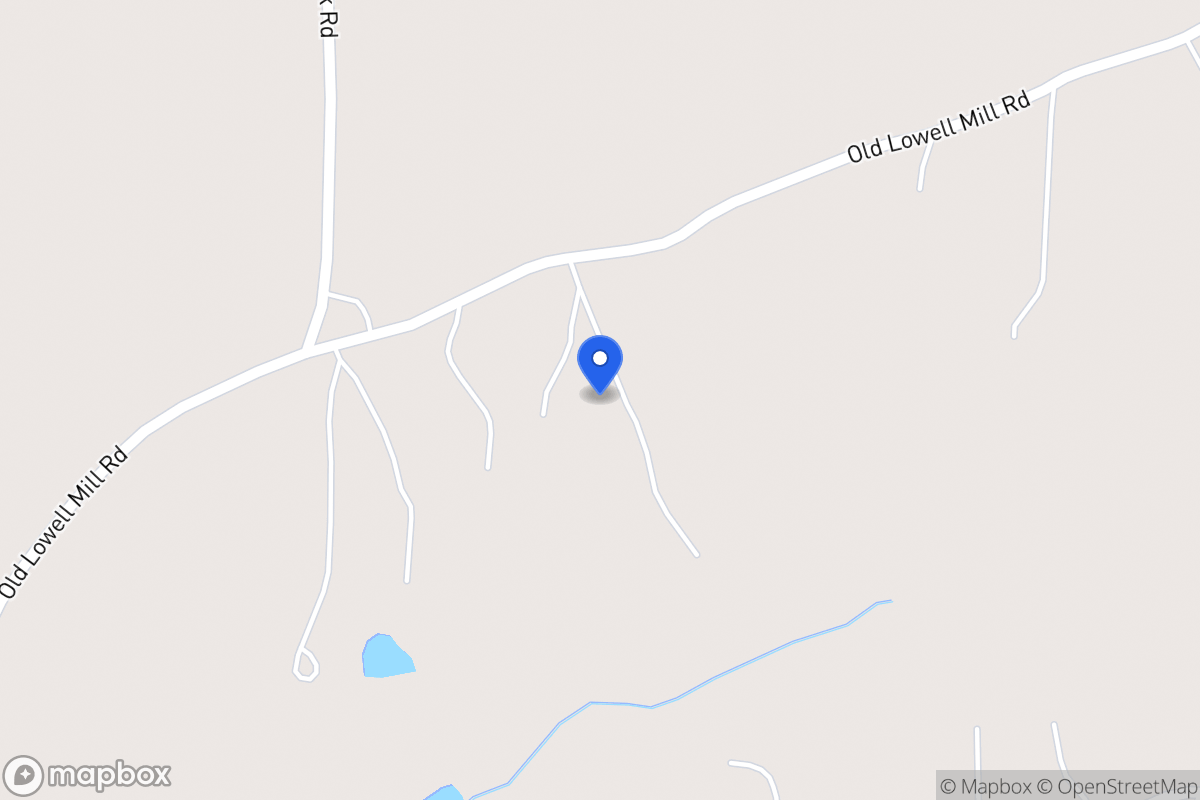 Map of 865 Old Lowell Mill Rd