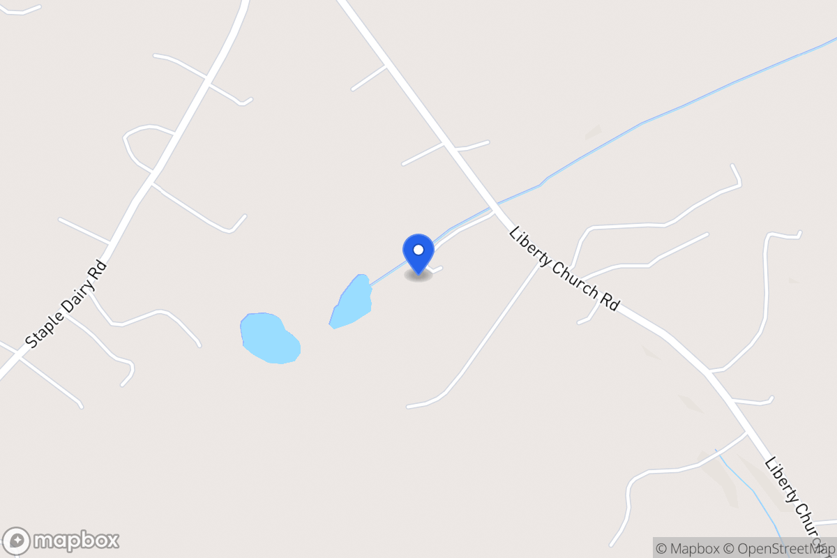 Map of 435 Liberty Church Rd