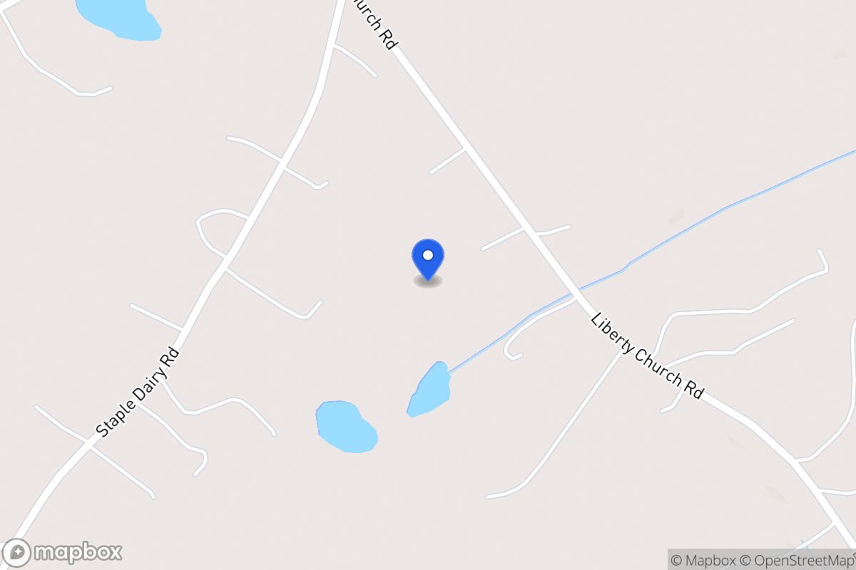 Map of 395 Liberty Church Rd