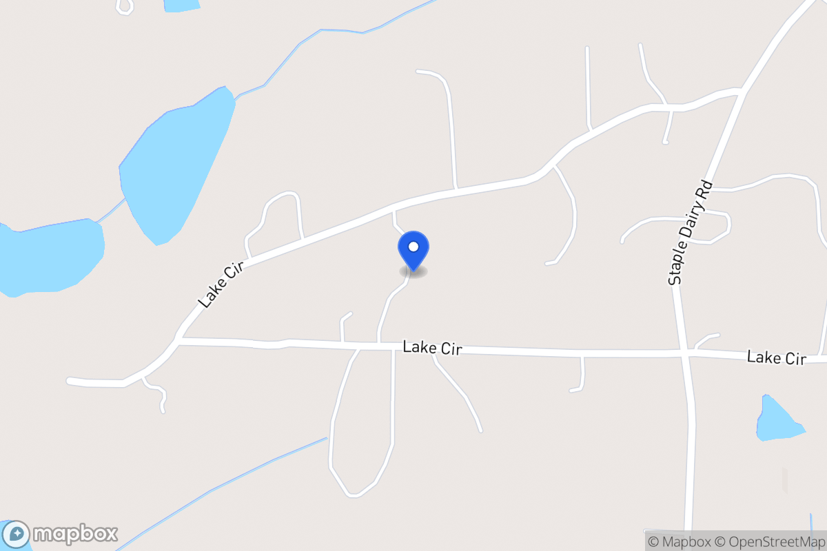 Map of 382 Lake Cir
