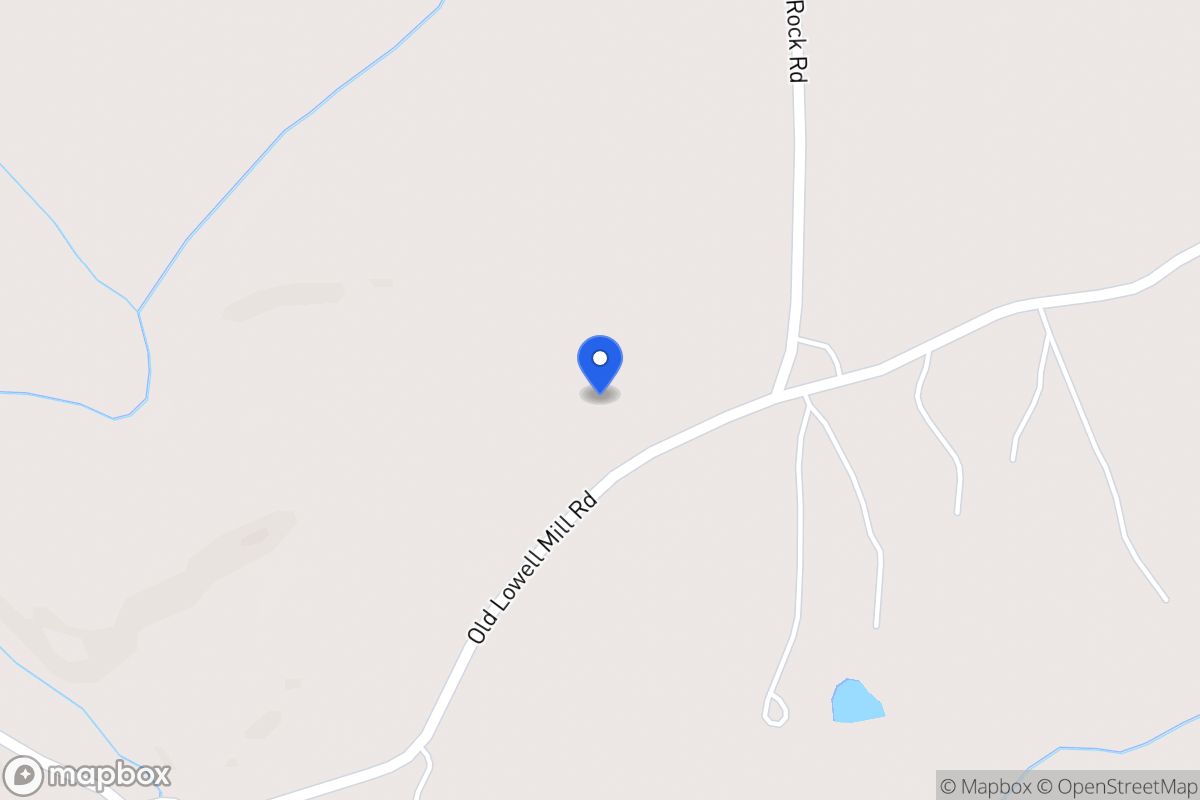 Map of 736 Old Lowell Mill Rd