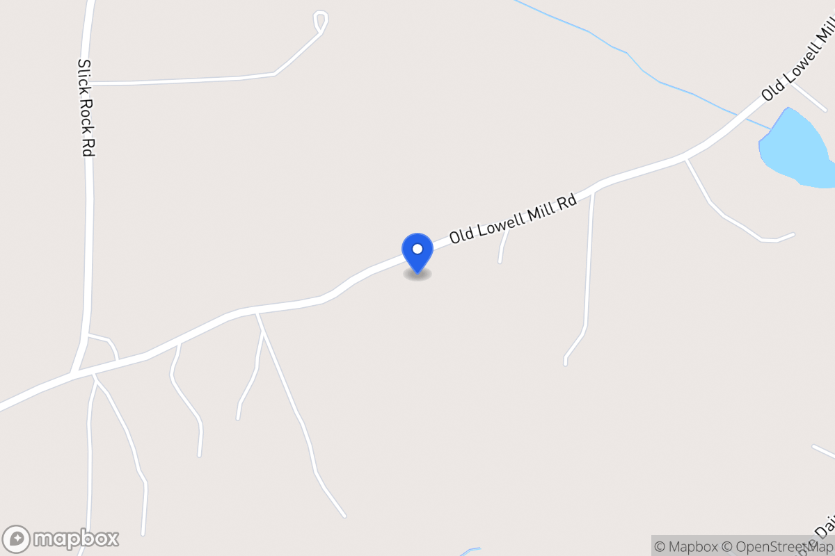 Map of 927 Old Lowell Mill Rd