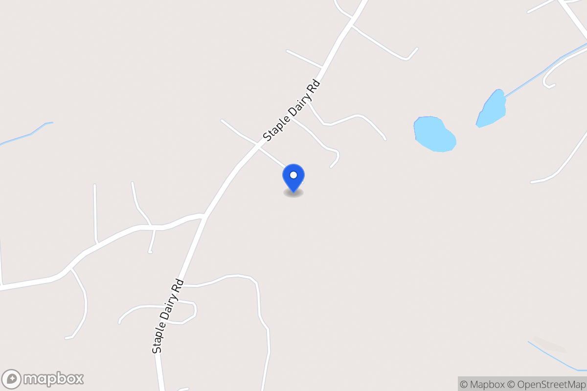 Map of 214 Staples Dairy Rd