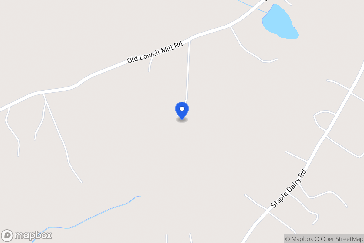 Map of 1115 Old Lowell Mill Rd