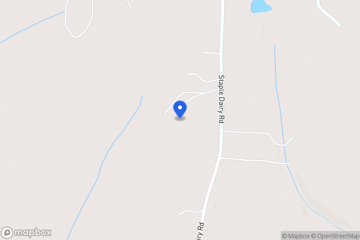 Map of 557 Staples Dairy Rd