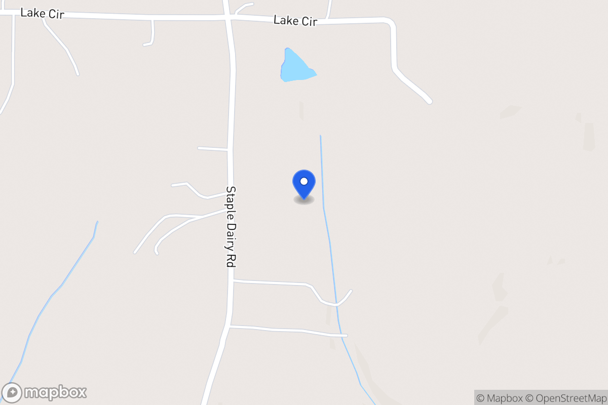 Map of 540 Staples Dairy Rd
