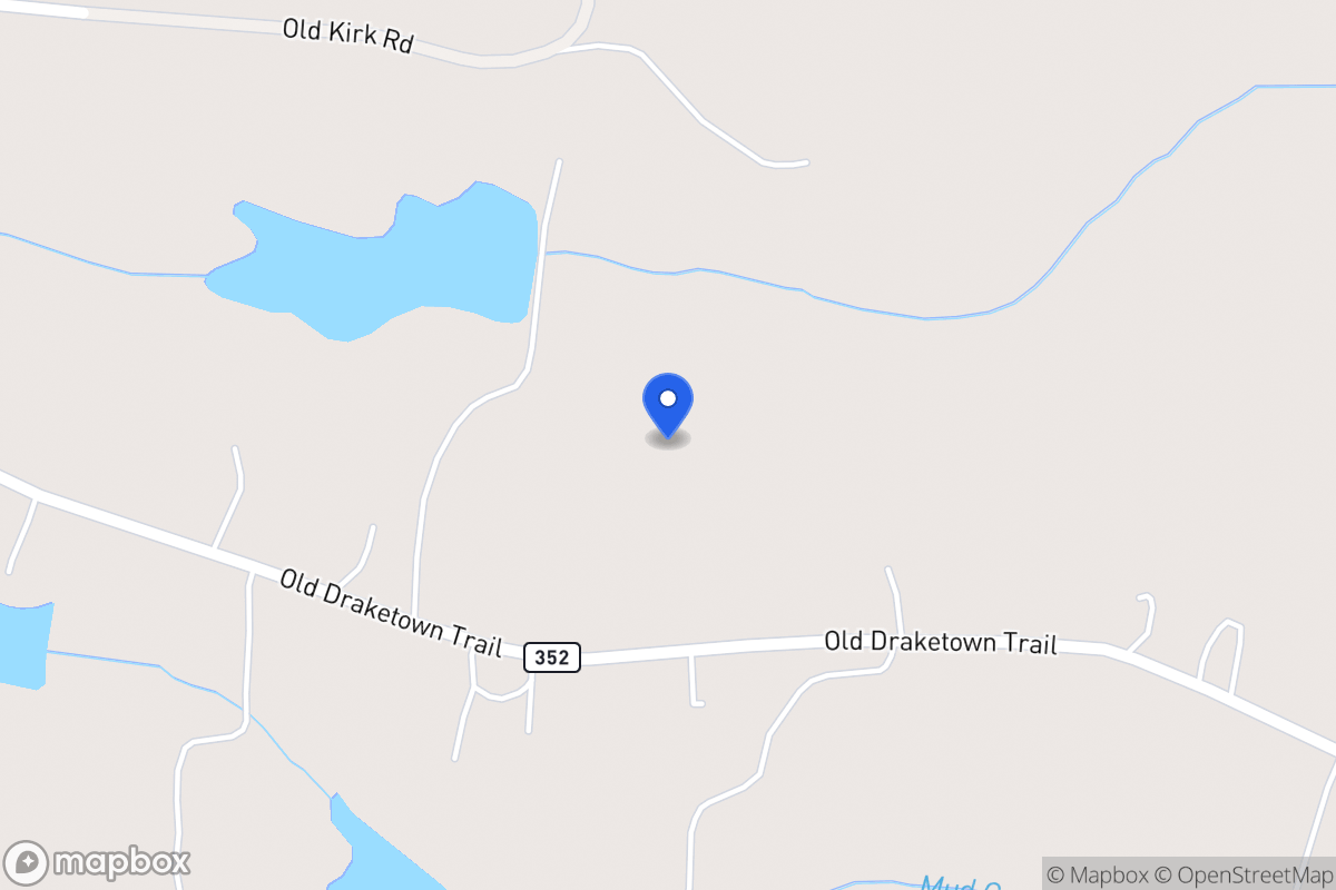 Map of 1387 Old Draketown Trl
