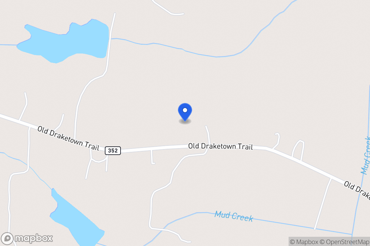 Map of 1377 Old Draketown Trl