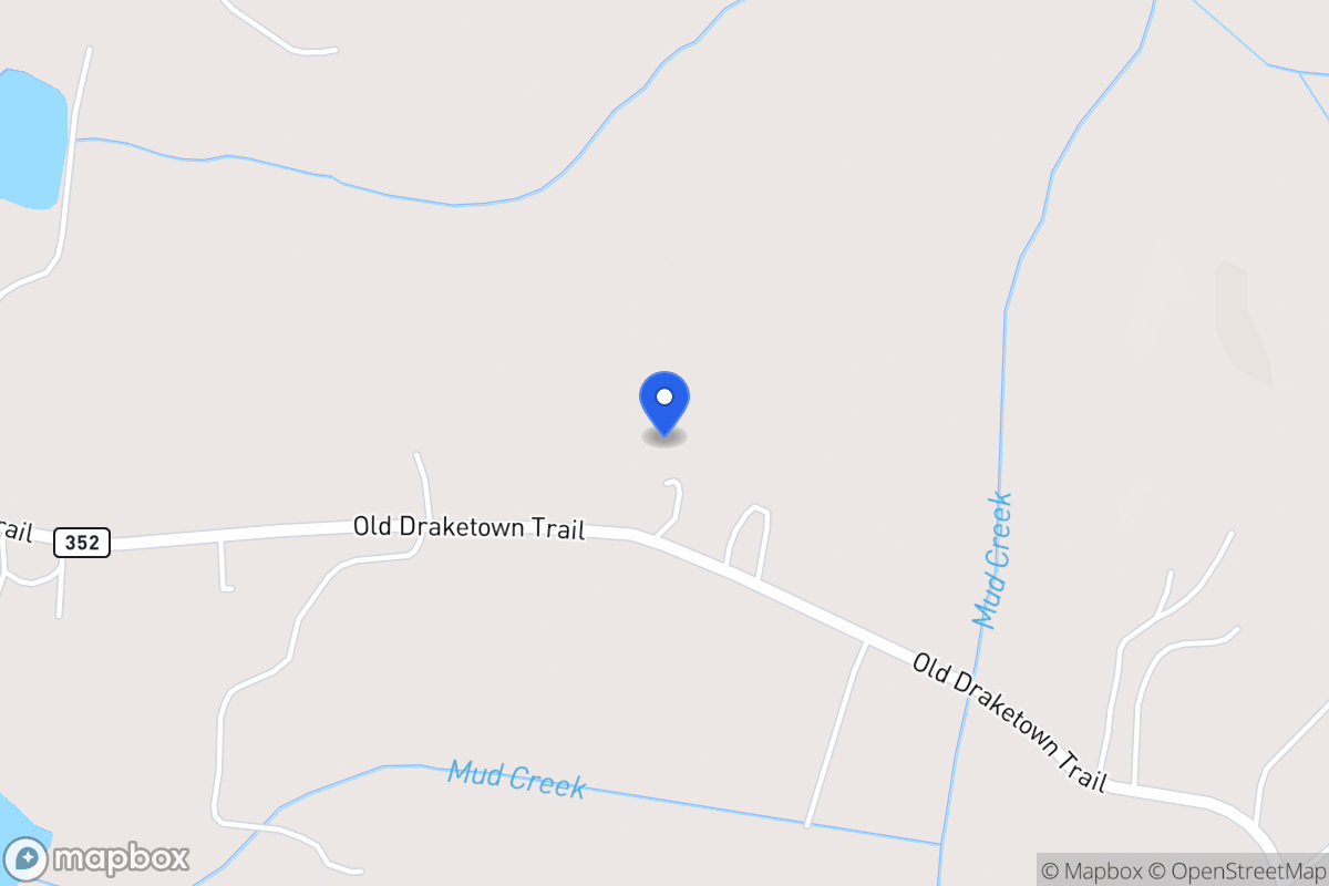 Map of 1267 Old Draketown Trl