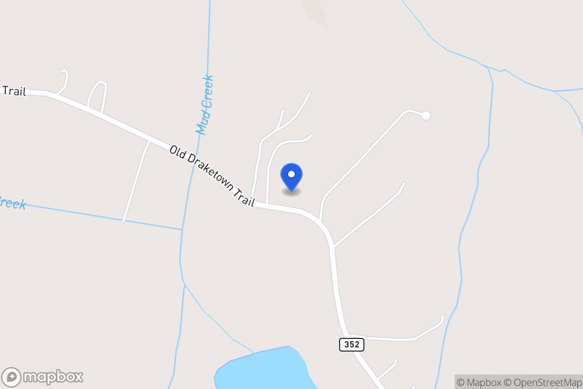 Map of 1062 Old Draketown Trl