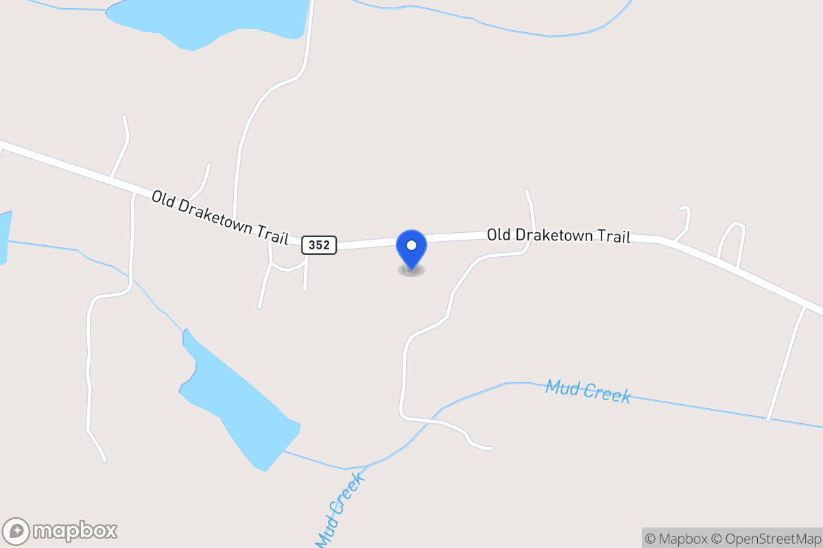 Map of 1394 Old Draketown Trl