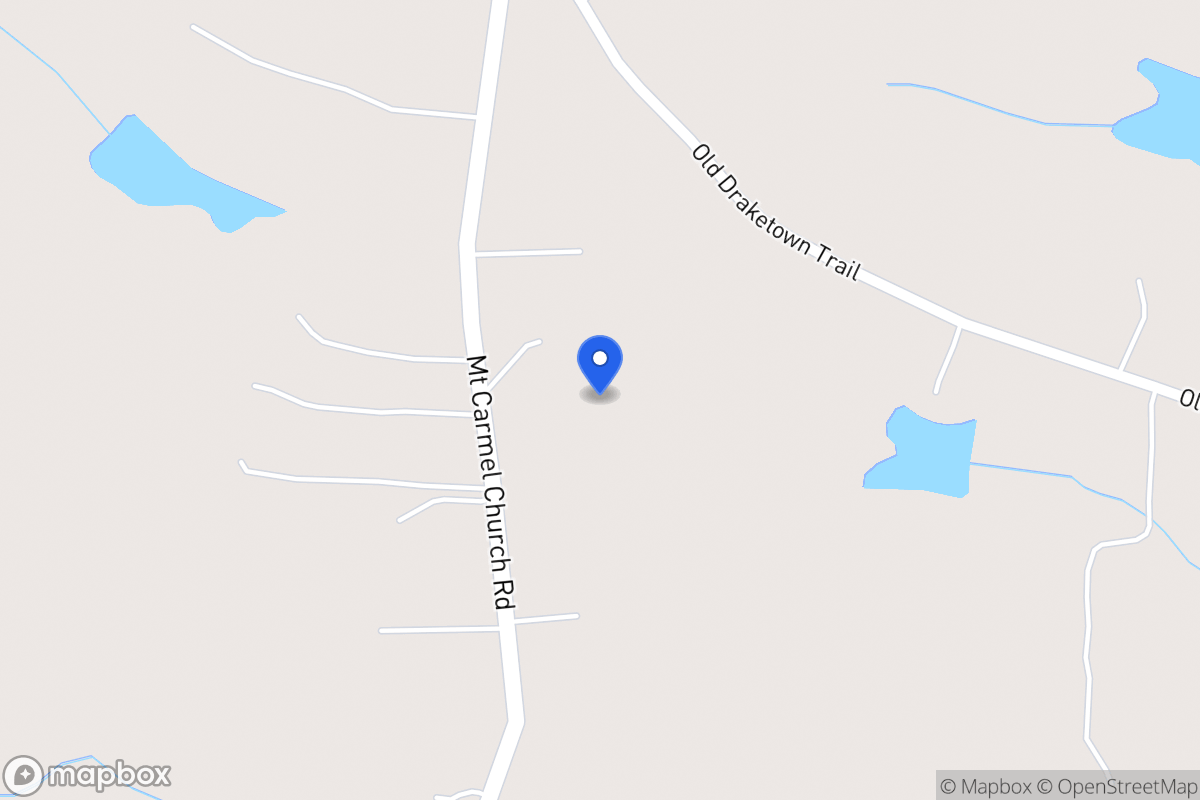 Map of 679 Mt Carmel Church Rd