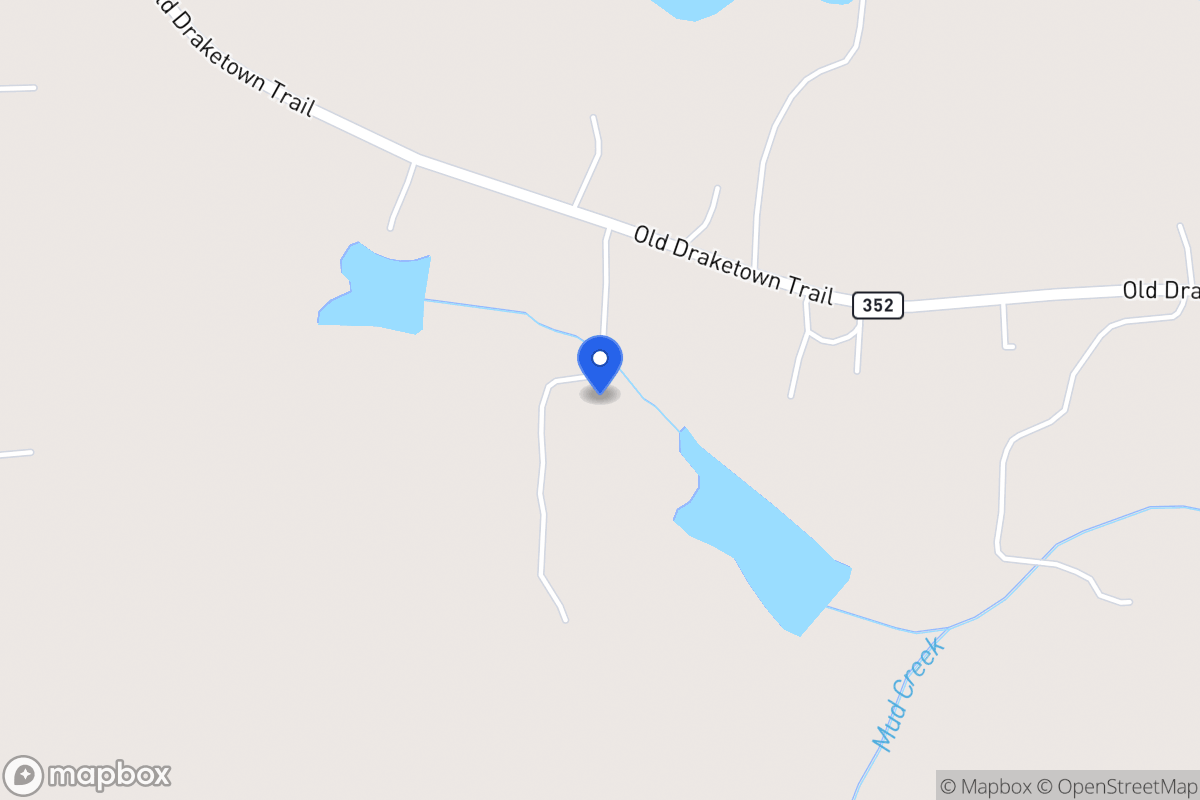 Map of 1526 Old Draketown Trl