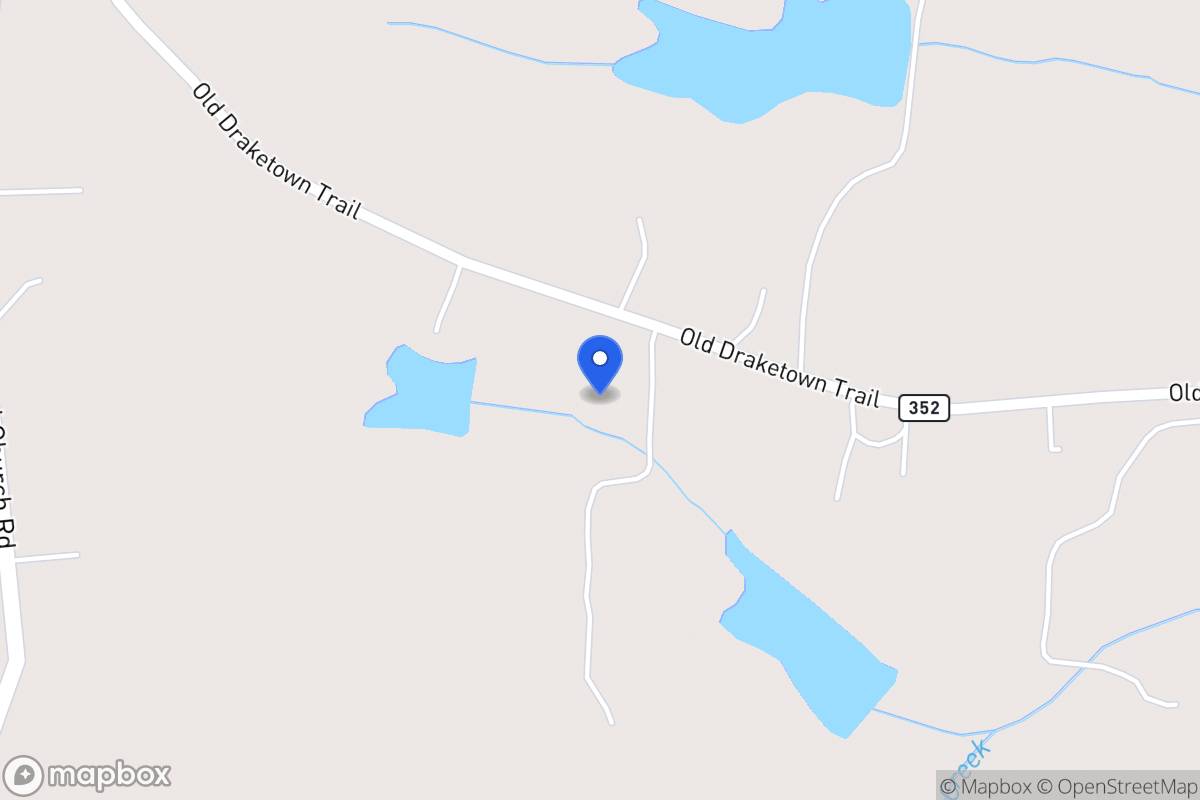 Map of 1542 Old Draketown Trl