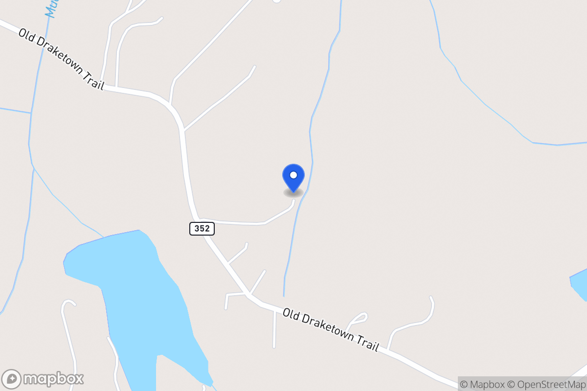Map of 987 Old Draketown Trl