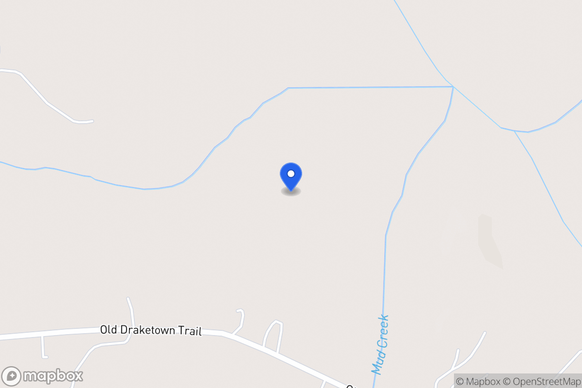 Map of 1257 Old Draketown Trl