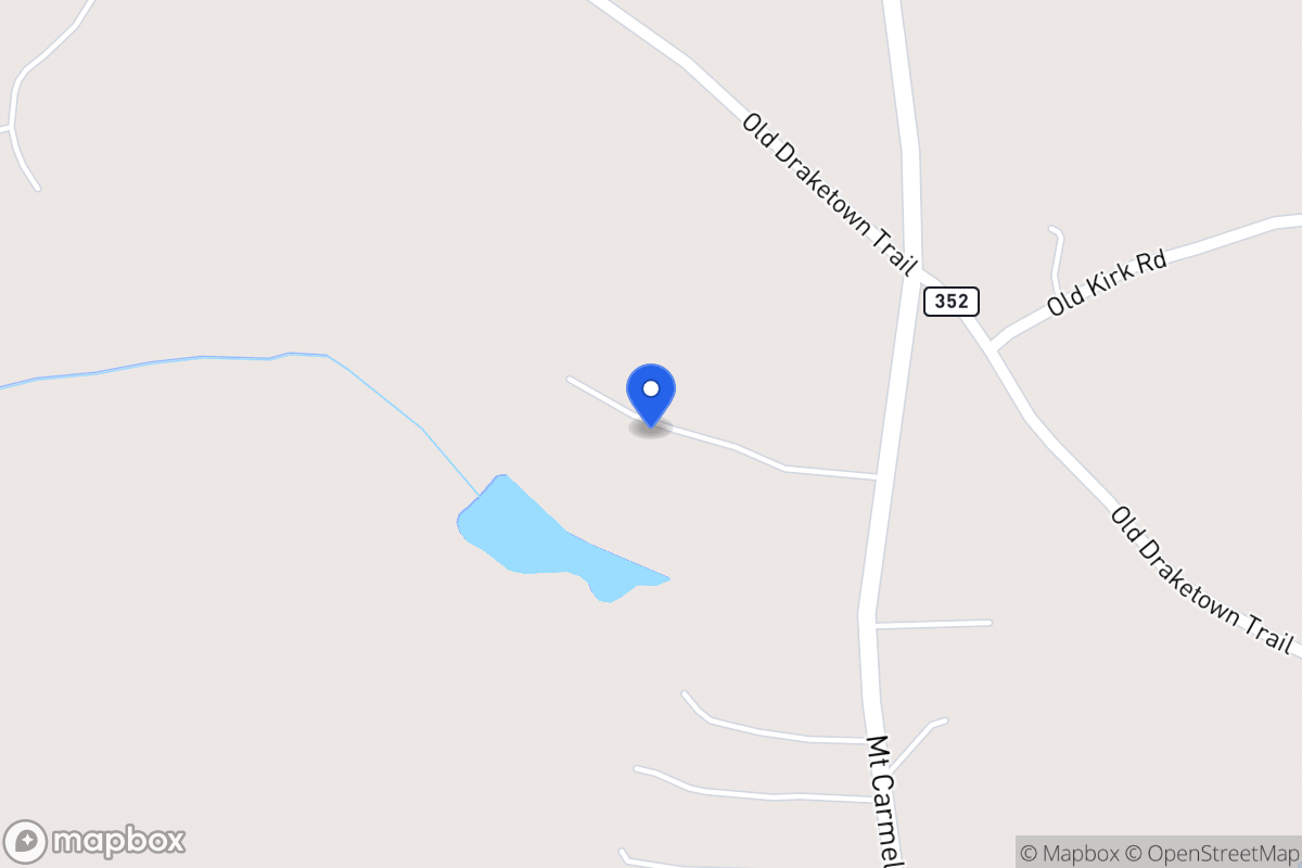 Map of 800 Mt Carmel Church Rd