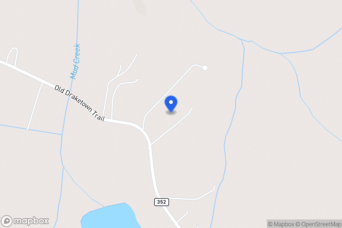 Map of 1035 Old Draketown Trl