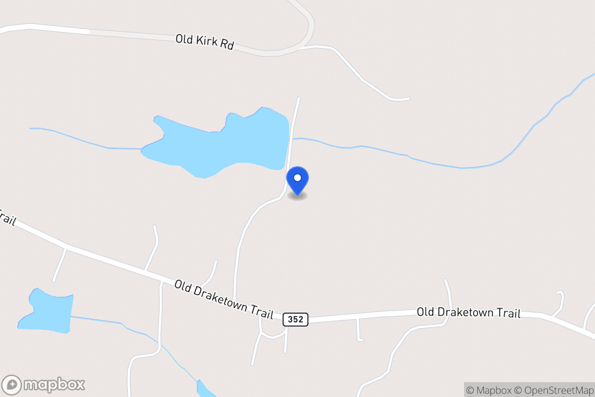 Map of 1481 Old Draketown Trl