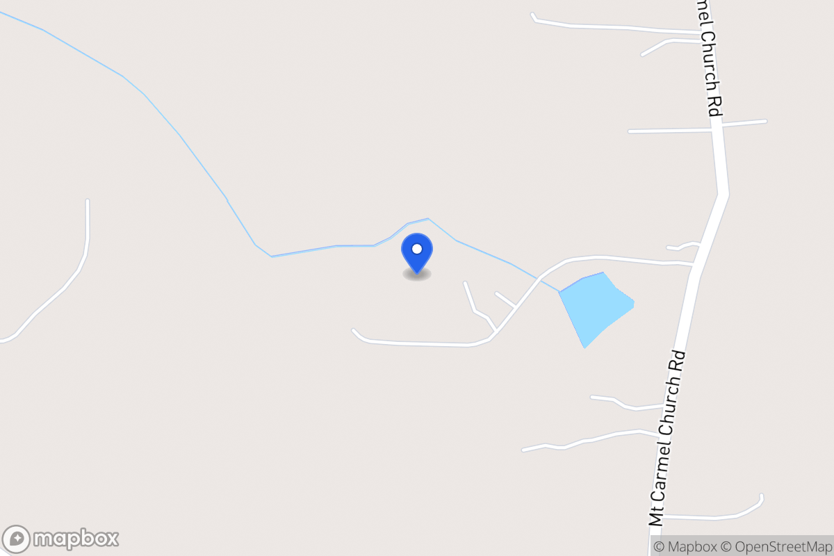 Map of 576 Mt Carmel Church Rd