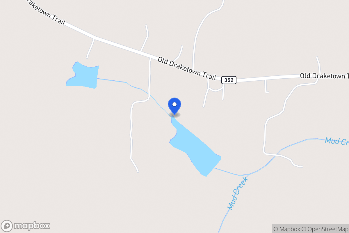 Map of 1482 Old Draketown Trl