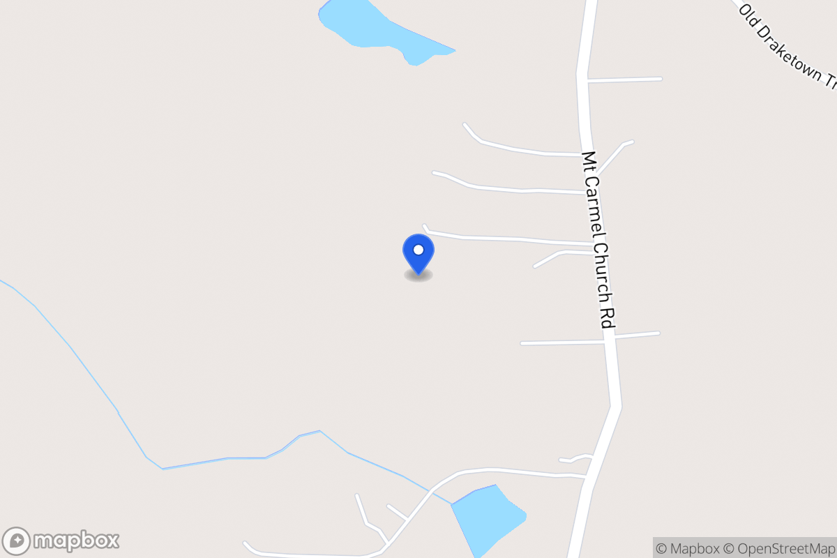 Map of 680 Mt Carmel Church Rd