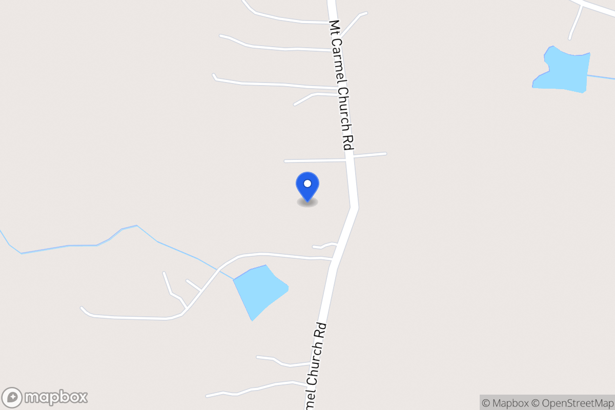 Map of 620 Mt Carmel Church Rd