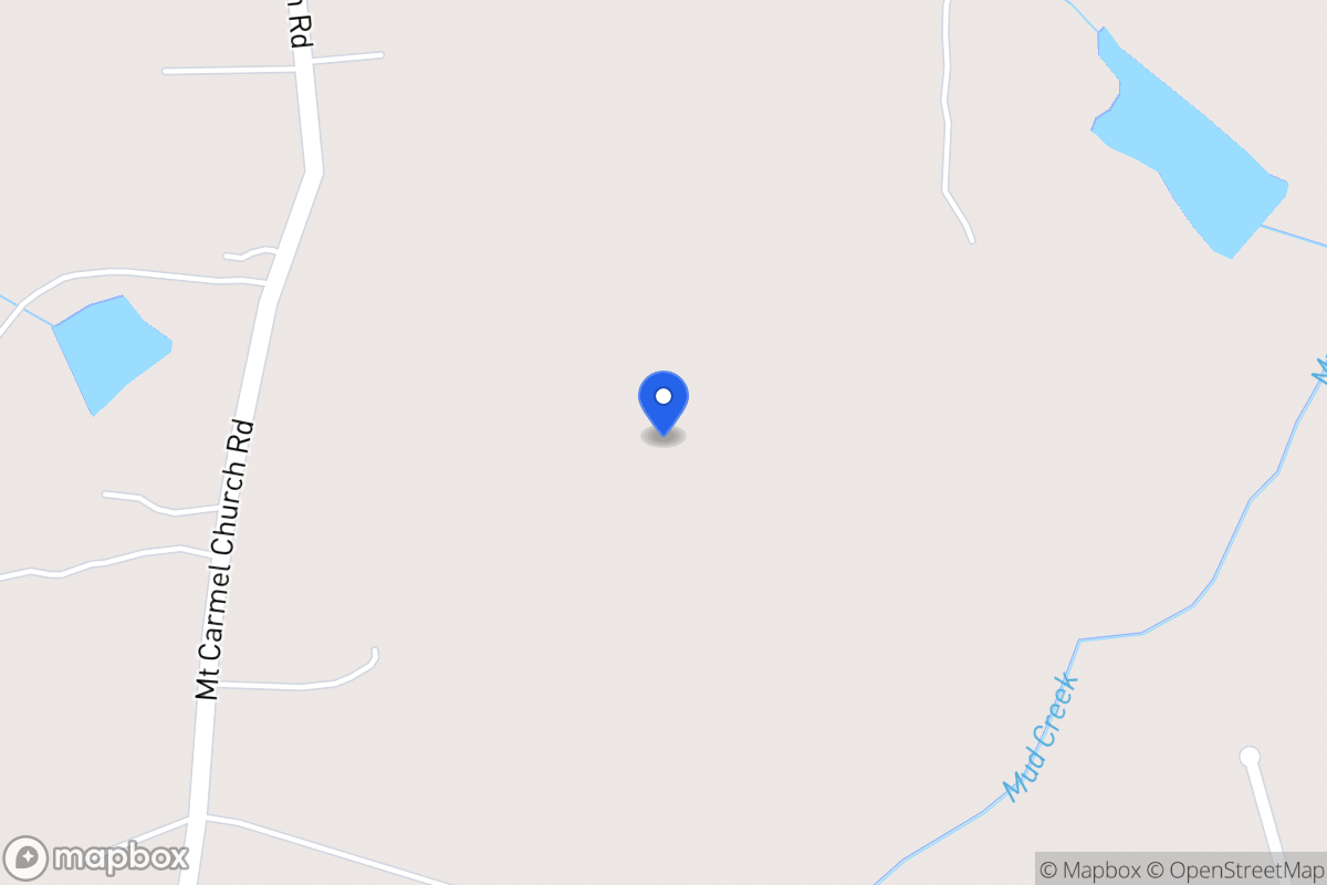 Map of 573 Mt Carmel Church Rd
