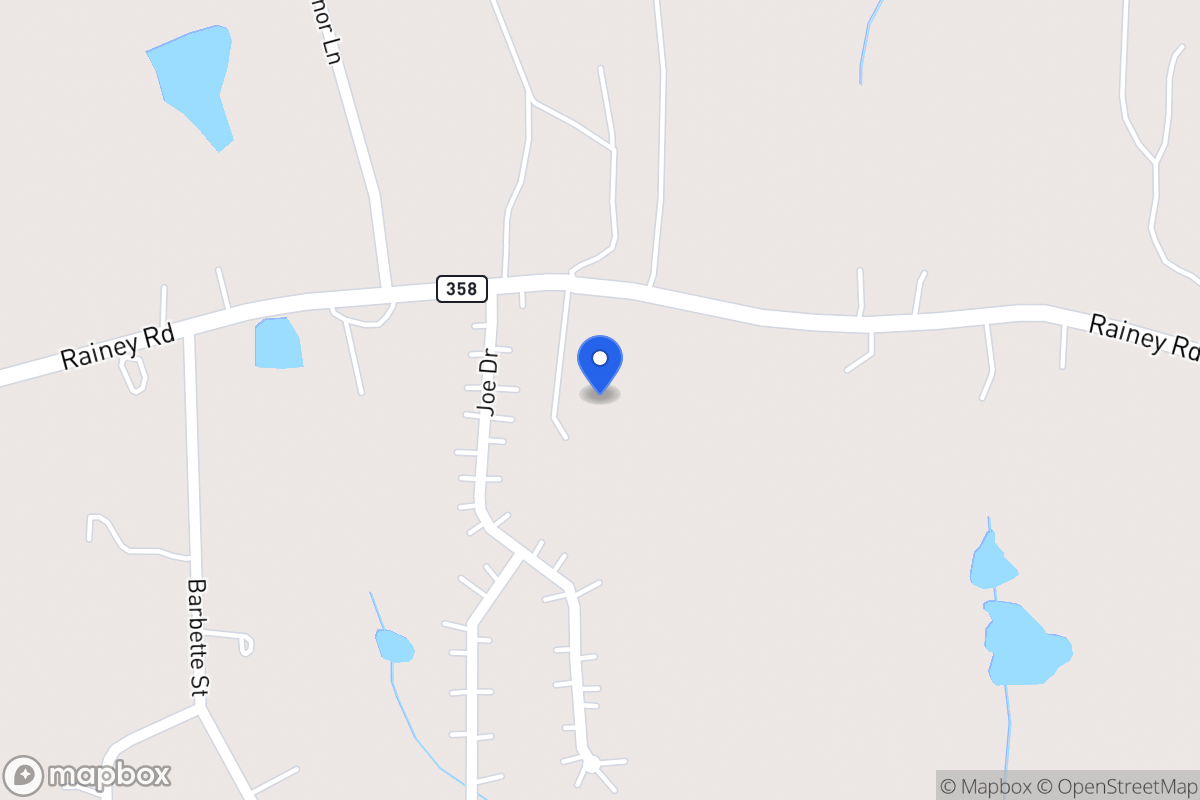 Map of 2303 Rainey Rd