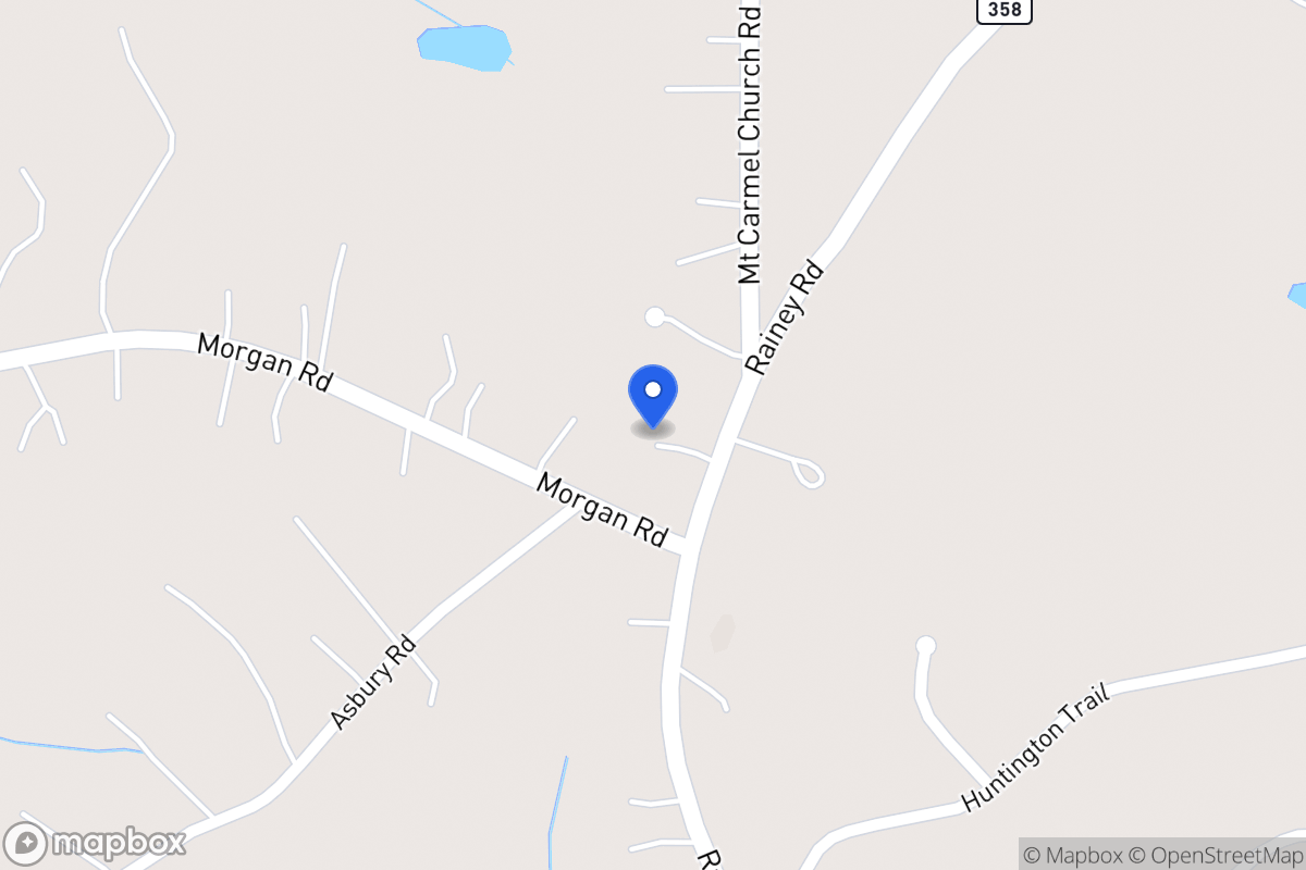 Map of 1710 Rainey Rd