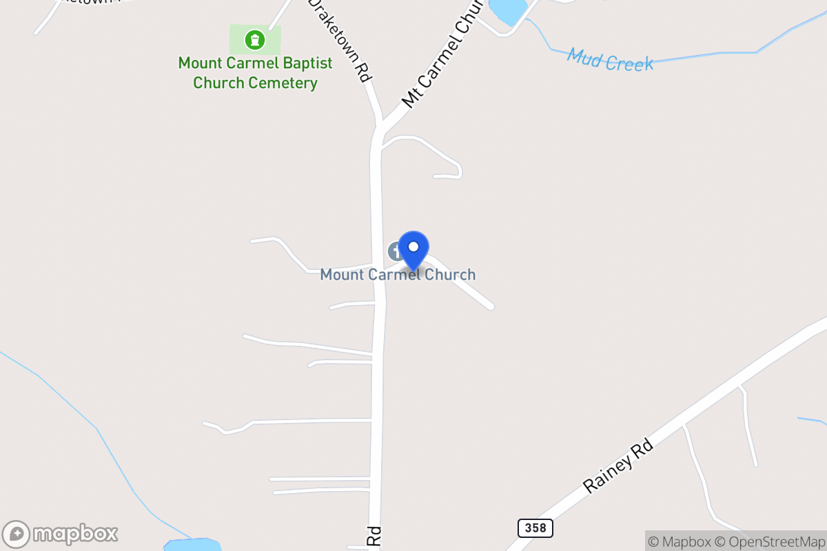 Map of 235 Mt Carmel Church Rd