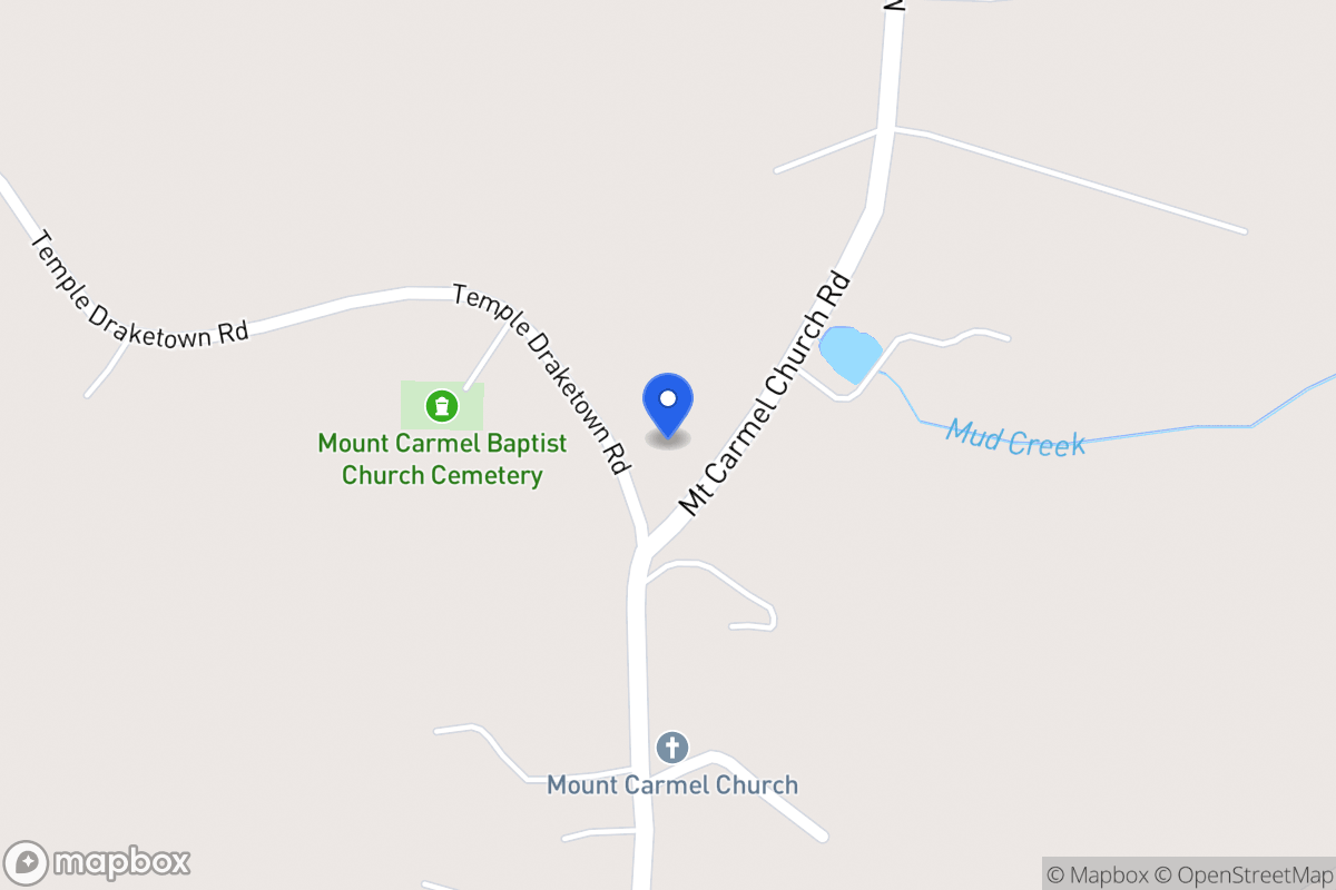 Map of 219 Temple Draketown Rd