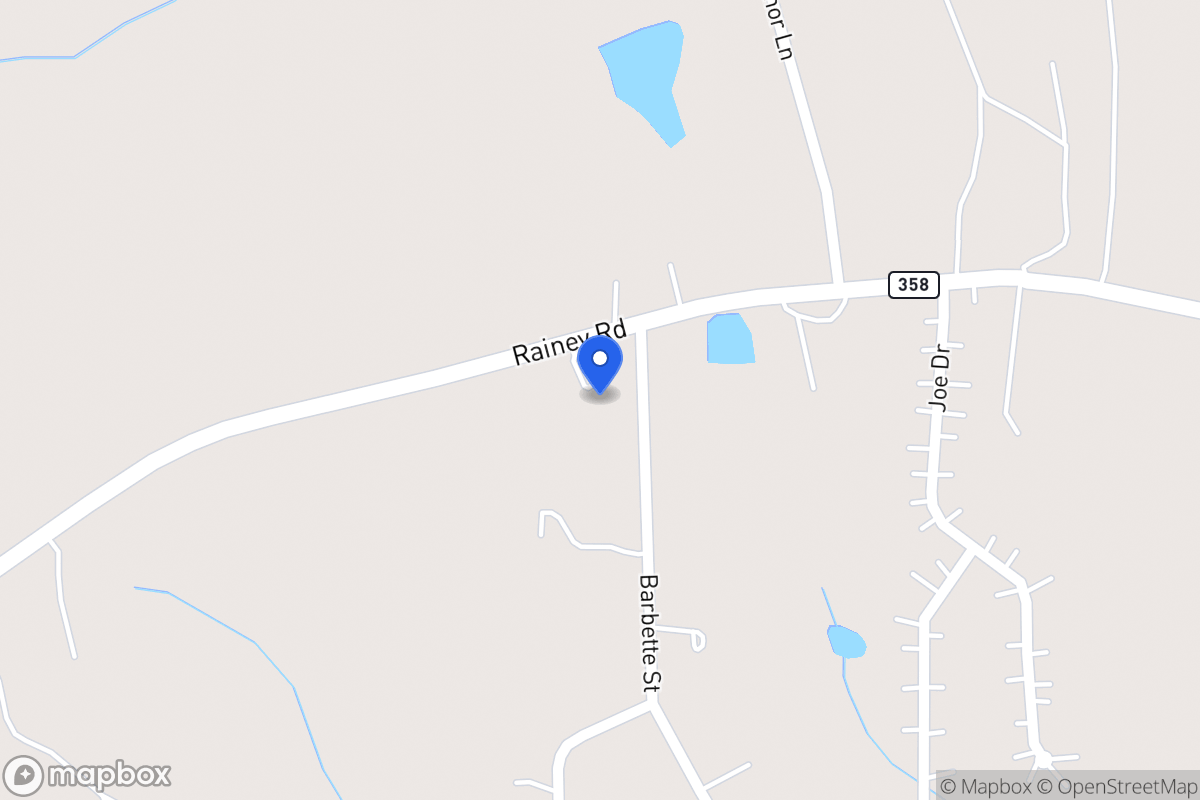 Map of 2165 Rainey Rd