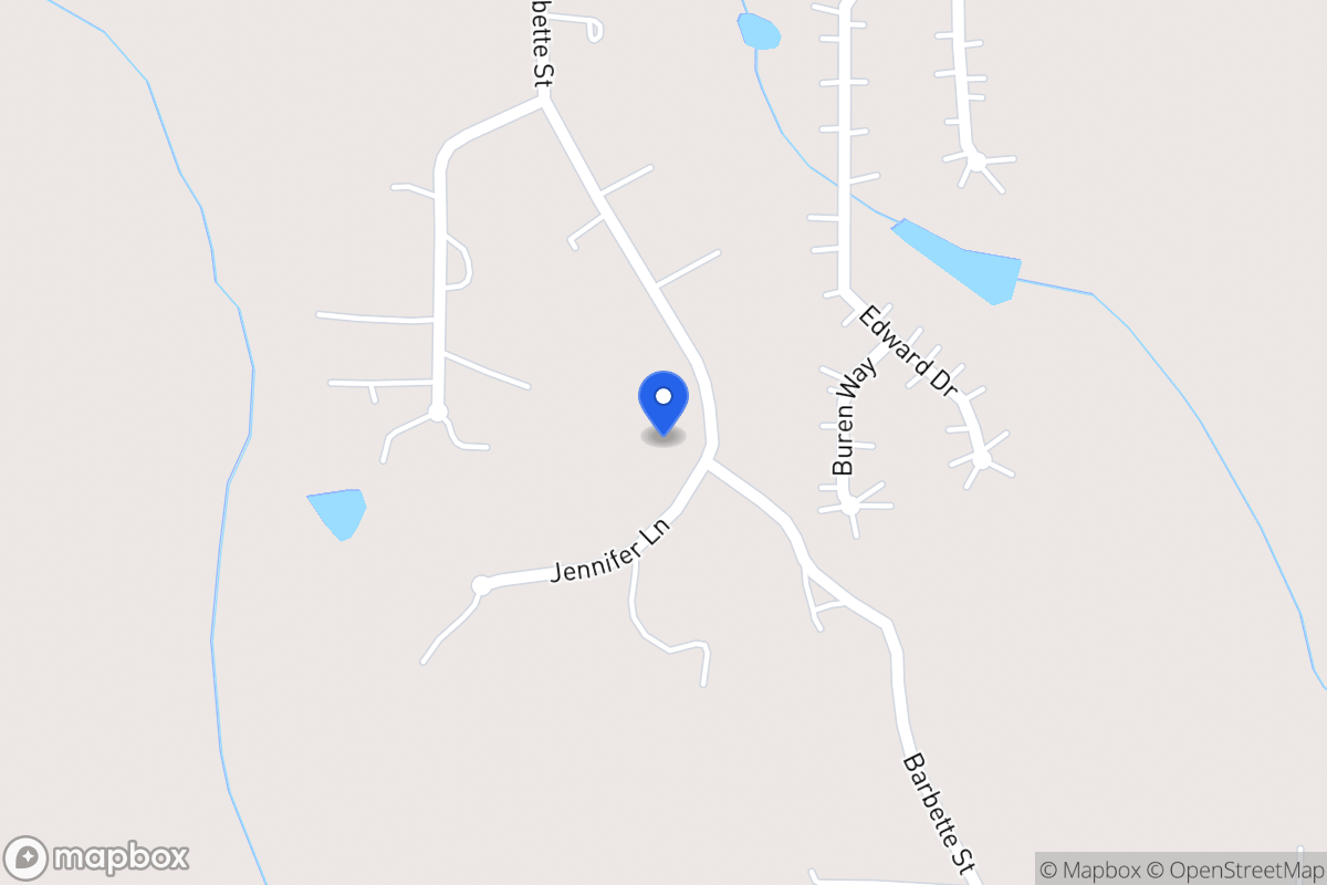 Map of 219 Barbette Rd