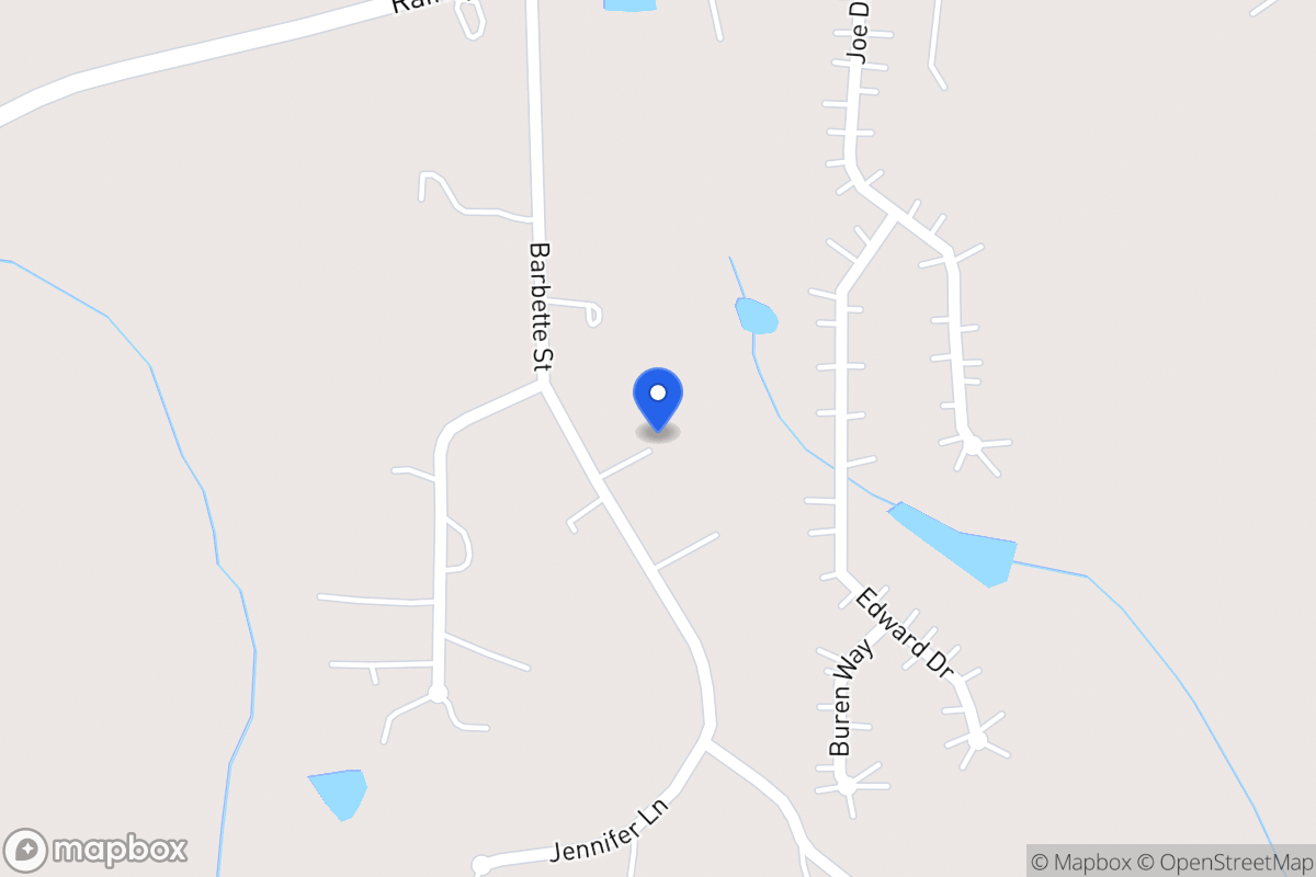 Map of 154 Barbette St