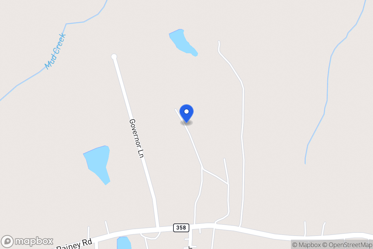Map of 2318 Rainey Rd