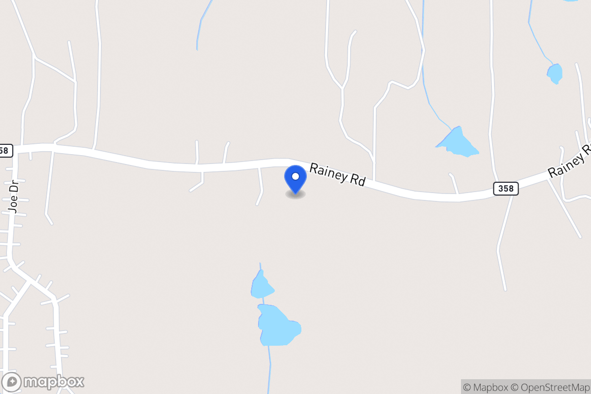 Map of 2485 Rainey Rd