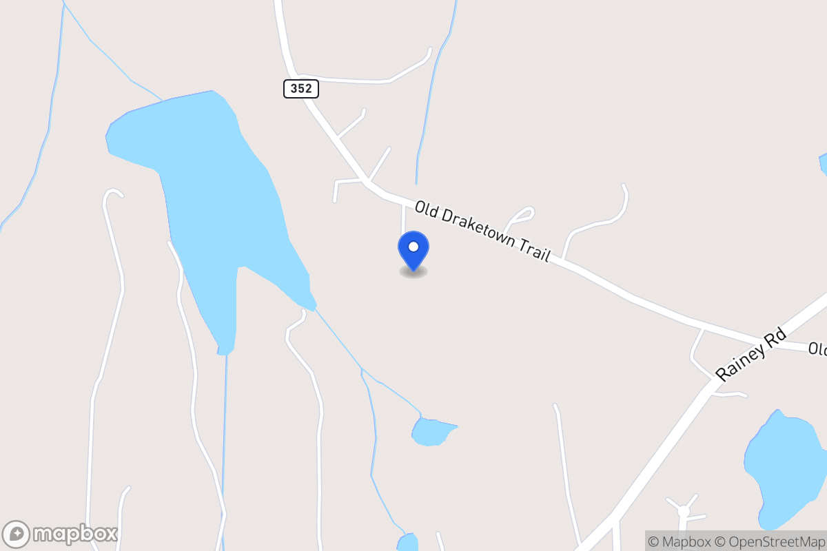 Map of 910 Old Draketown Trl