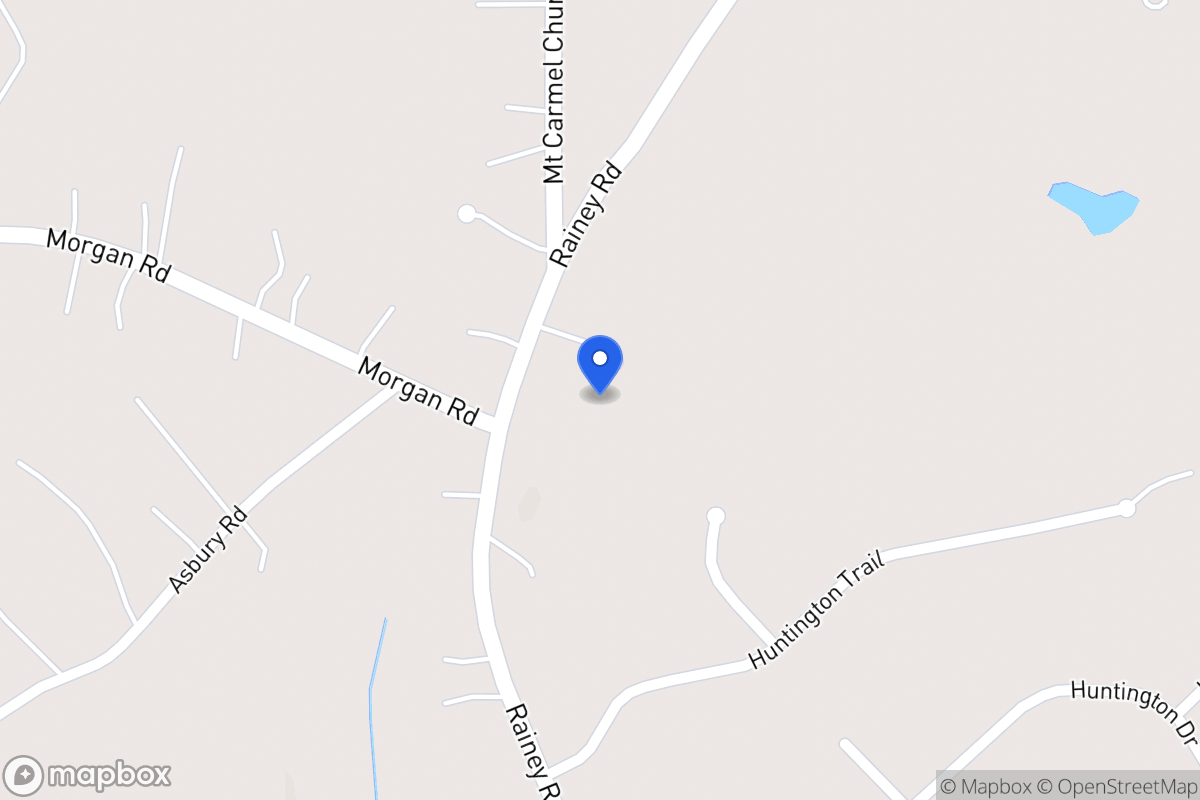 Map of 1701 Rainey Rd
