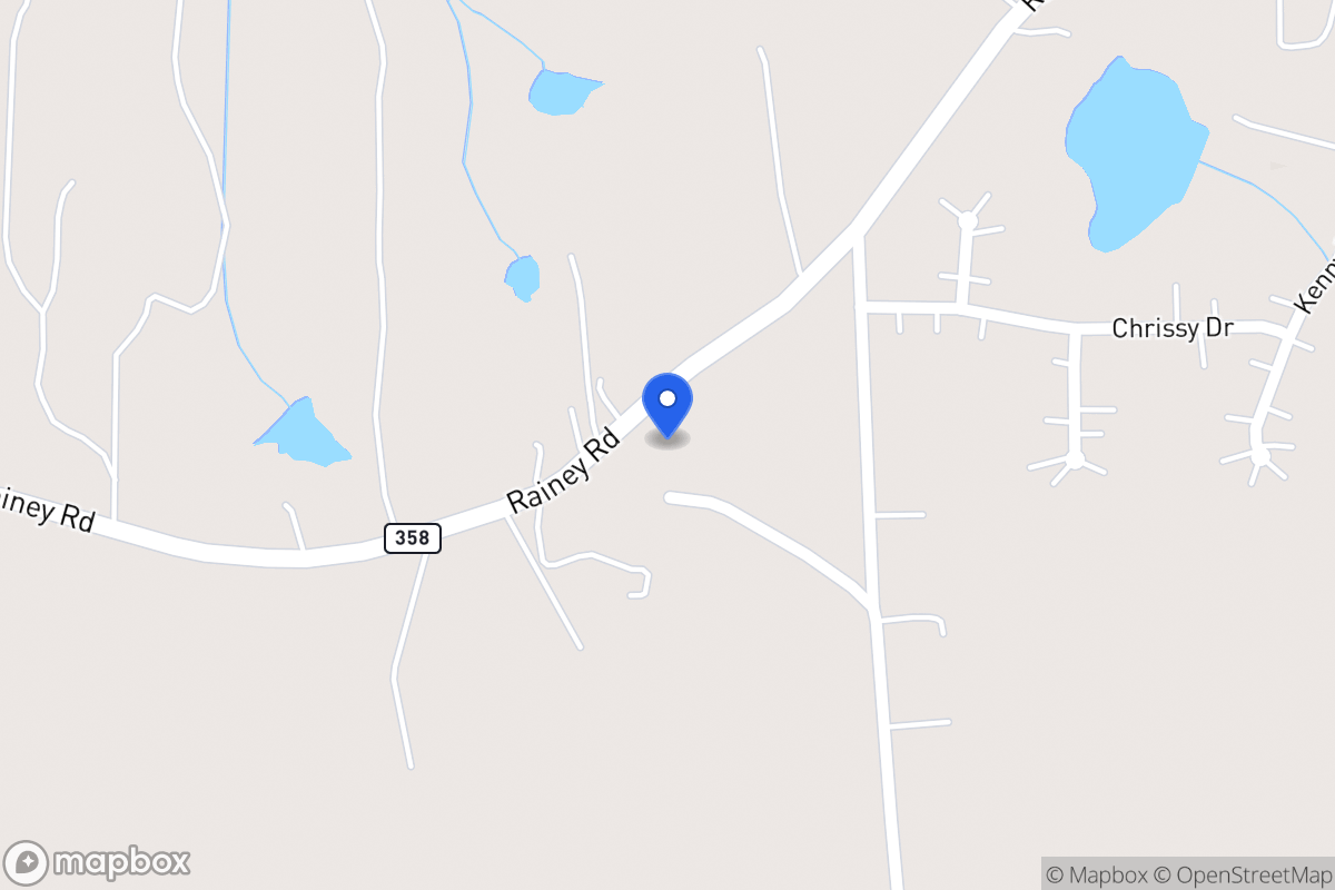 Map of 2675 Rainey Rd