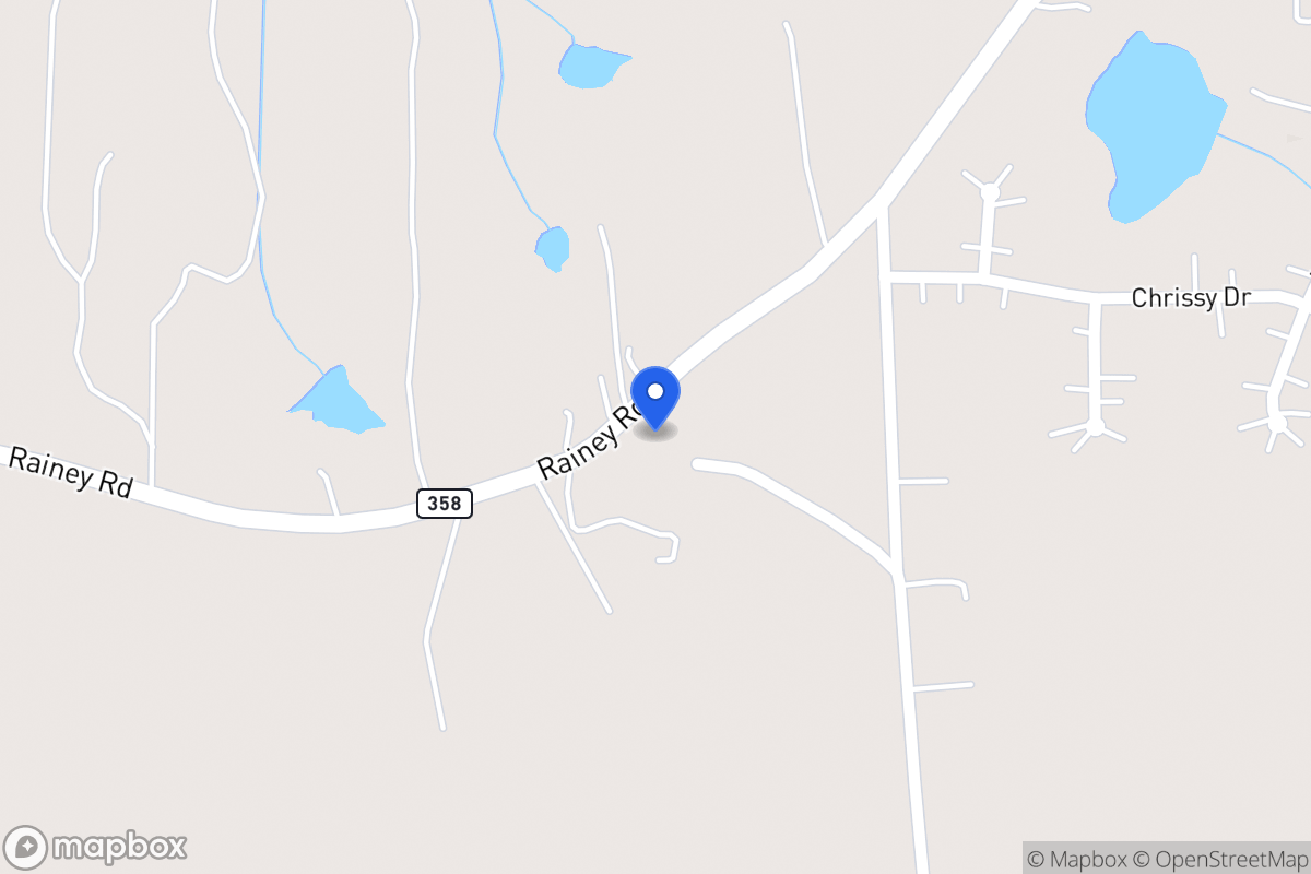 Map of 2655 Rainey Rd