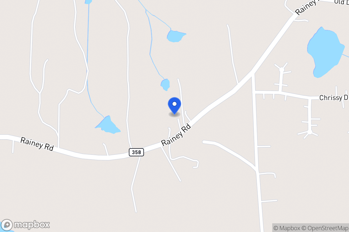 Map of 2646 Rainey Rd