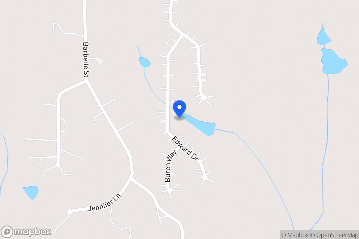 Map of 134 Edward Dr