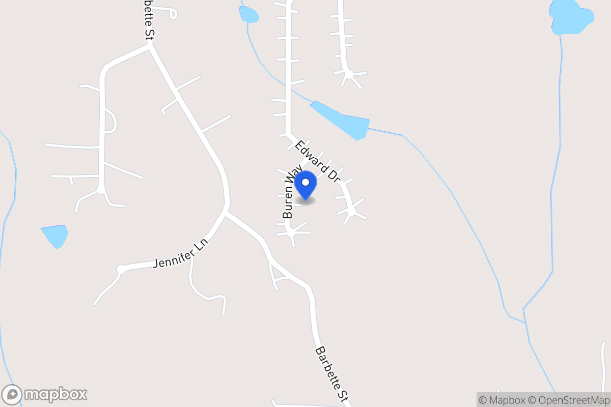 Map of 114 Buren Way