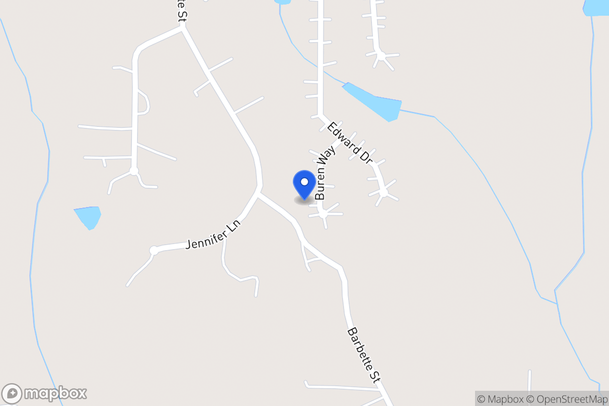 Map of 119 Buren Way