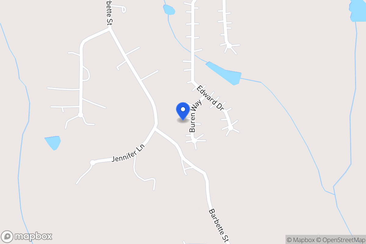 Map of 117 Buren Way